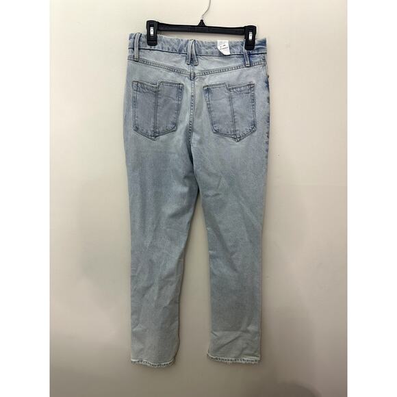 Good American Women's Split Pocket & Hem Straight Jean 6/28 NWT - Picture 4 of 8